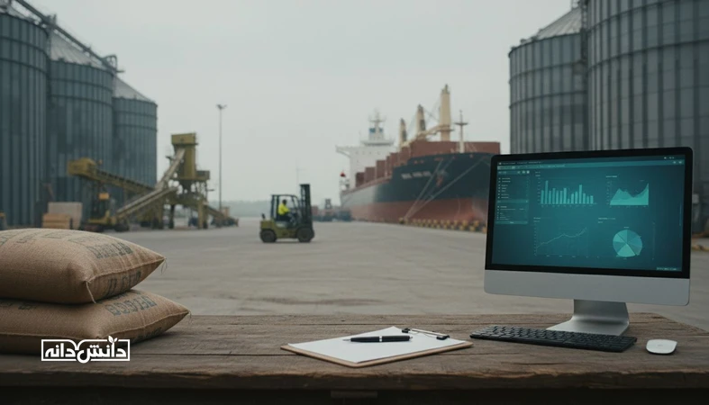 مقایسه قرارداد بلندمدت نهاده با خرید اسپات در زنجیره تامین خوراک دام و طیور؛ سیلو غلات، انبار و لجستیک بندری در فضای تحلیلی