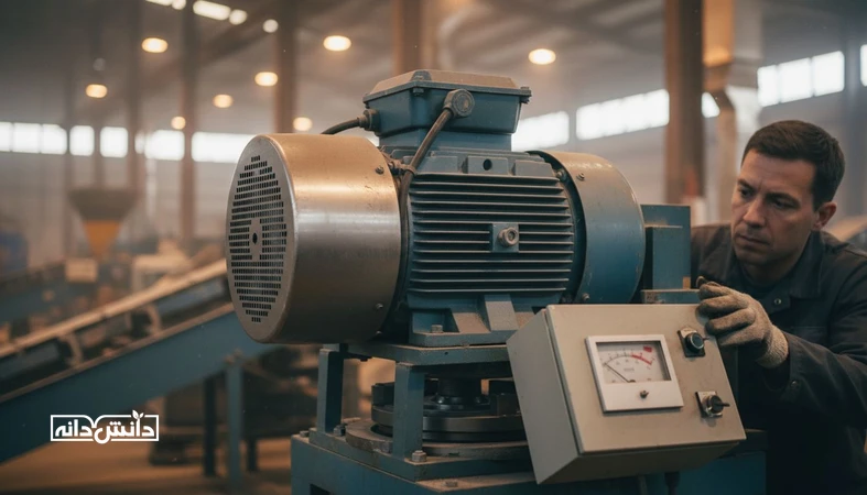 عیب یابی افزایش آمپر پلت میل در خط تولید خوراک با تمرکز بر دای و رولر و تابلو کنترل