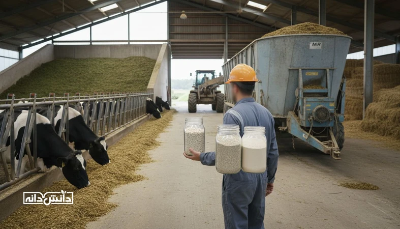 مقایسه افزودنی پروبیوتیک و مخمر در تغذیه گاو شیری کنار آخور و تجهیزات خوراکدهی برای انتخاب بر اساس هدف تولید