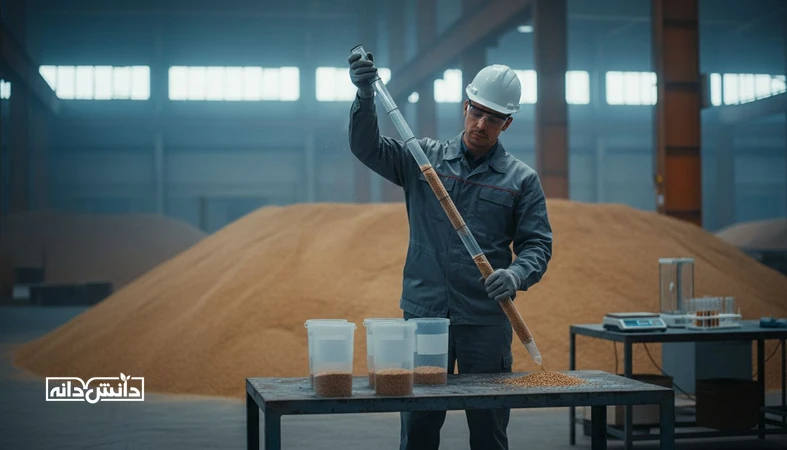 نمونه برداری نهاده دامی و کنترل کیفیت در انبار بندری برای کاهش اختلاف نتایج آزمایشگاهی و رسیدن به نتیجه قابل دفاع