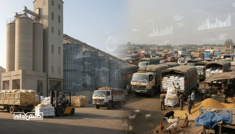 مقایسه بازارگاه و بازار آزاد در تامین نهاده دامی با تمرکز بر ریسک قیمت، تحویل و کیفیت در زنجیره تامین خوراک