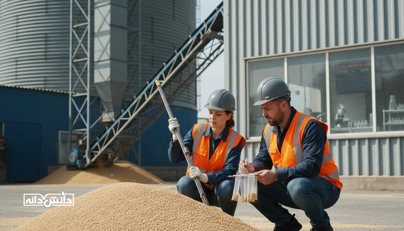 نمونه‌برداری و بررسی اختلاف کیفیت بار فله نهاده در بندر برای پیگیری Claims و تهیه مدارک آزمایشگاهی
