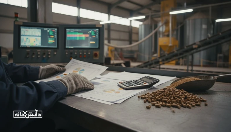 محاسبه ROI افزودنی های خوراک با رویکرد داده محور در کارخانه خوراک و کنترل کیفیت، مناسب ارزیابی اقتصادی مکمل ها