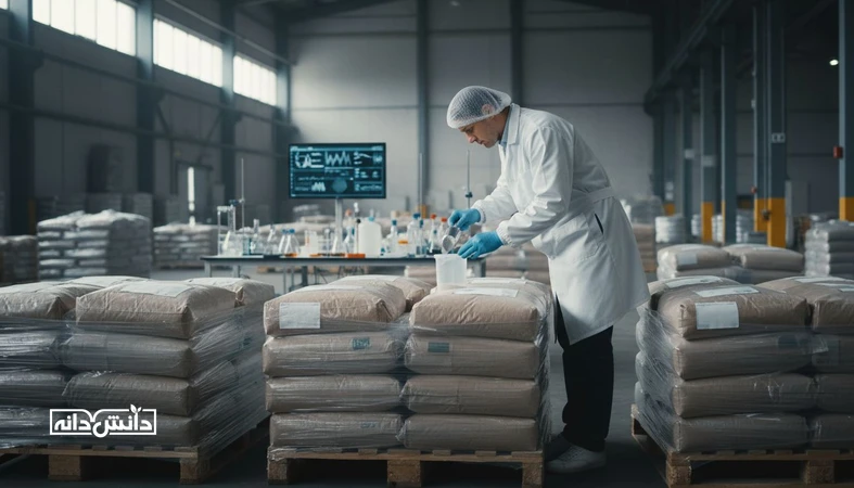 ارزیابی و انتخاب تأمین‌کننده افزودنی خوراک دام و طیور با تمرکز بر کنترل کیفیت، نمونه‌برداری و خرید عمده