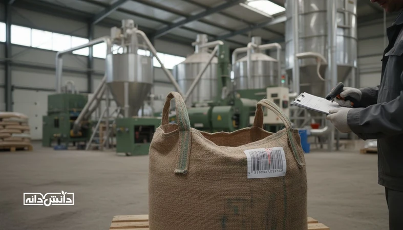 برچسب گذاری خوراک دام و طیور با کد بچ و کنترل کیفیت برای ردیابی و انطباق