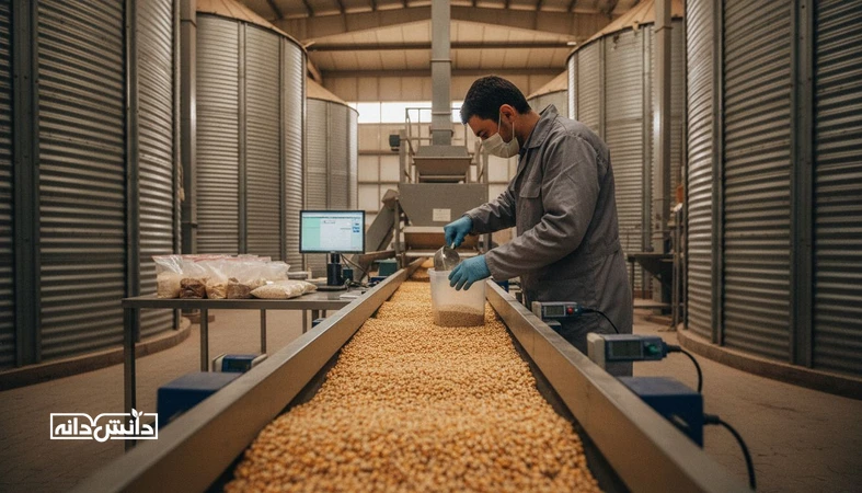 نمونه برداری و کنترل کیفیت خوراک برای تشخیص و مدیریت مایکوتوکسین ها در نهاده های دامی