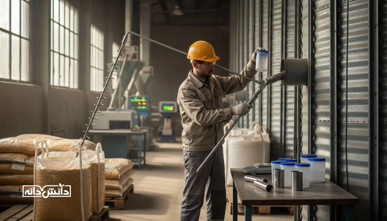 نمونه برداری و کنترل کیفیت برای ارزیابی ریسک مایکوتوکسین در خوراک دام و طیور در چارچوب استانداردها