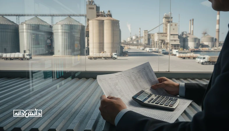 مدیریت سرمایه در گردش در بحران ارزی با نمایش سیلو و زنجیره تامین نهاده و اسناد جریان نقد برای جلوگیری از توقف تولید